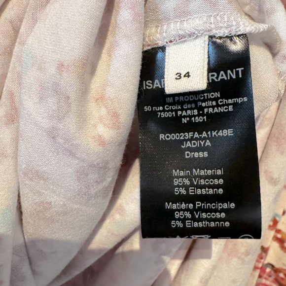 MARANT ETOILE Jadiya Printed Jersey Midi Dress - Picture 8 of 9